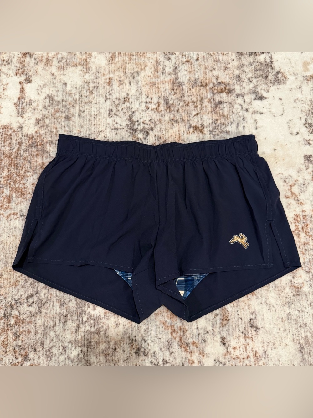 Tracksmith, Navy Blue Running Shorts, Lined, Athletic Shorts | Women’s S